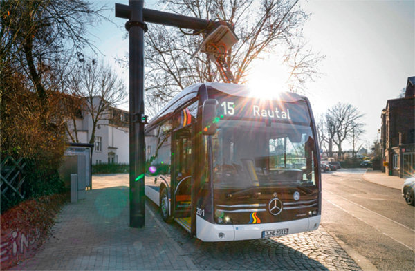 Bewaking oplaadstations van de e-busvloot van de stad Jena